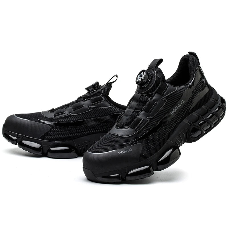 Men’s Safety Shoes – Breathable, Elastic, Odor-Resistant Work Boots Venice Collections