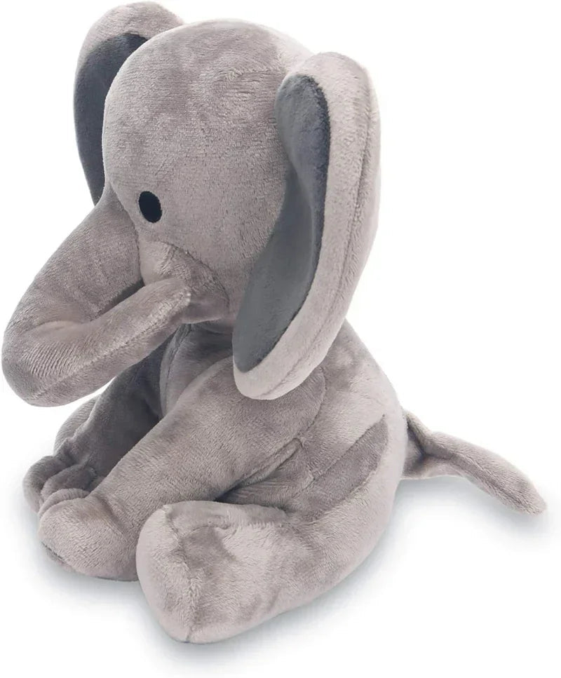 25cm Gray Elephant Plush Toy – Soft Kawaii Stuffed Pillow for Kids & Baby Room Decor Venice Collections