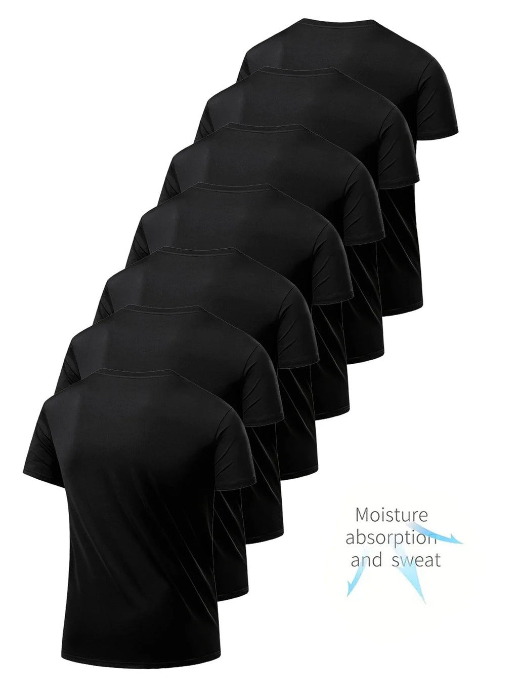 Men’s Black Round Neck T-Shirt Venice Collections