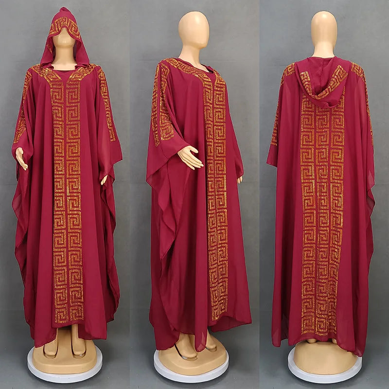 2026 Abayas for Women Dubai Luxury African Muslim Fashion Dress Caftan Wedding Party Dresses Boubou Robe African Clothing Venice Collections