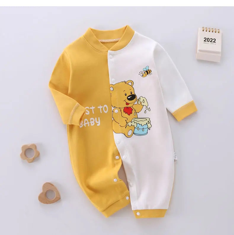 Baby Koala Jumpsuit – Soft Breathable Cotton One-Piece Venice Collections