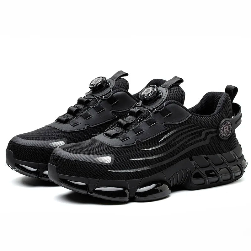 Men’s Safety Shoes – Breathable, Elastic, Odor-Resistant Work Boots Venice Collections