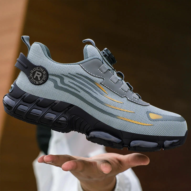 Men’s Safety Shoes – Breathable, Elastic, Odor-Resistant Work Boots Venice Collections