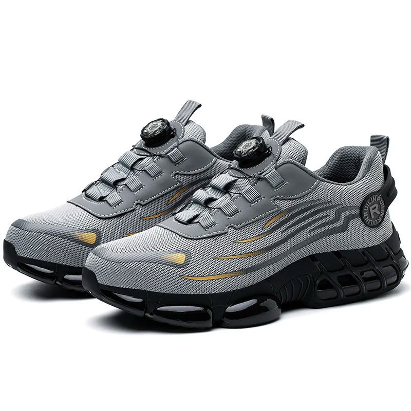 Men’s Safety Shoes – Breathable, Elastic, Odor-Resistant Work Boots Venice Collections