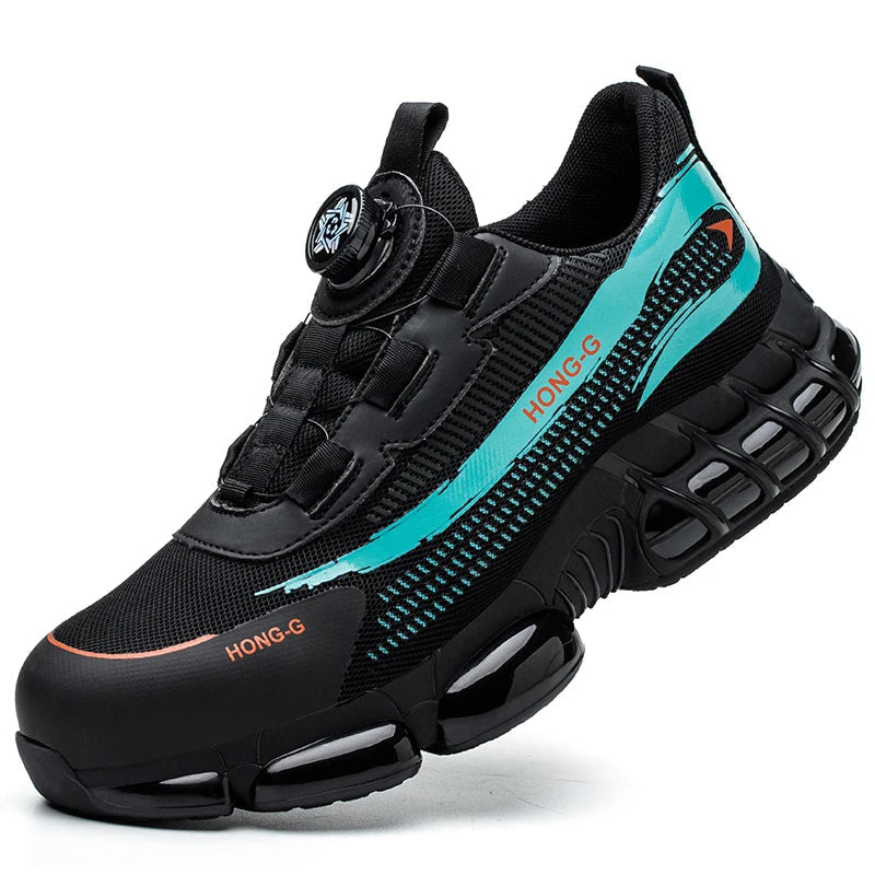 Men’s Safety Shoes – Breathable, Elastic, Odor-Resistant Work Boots Venice Collections