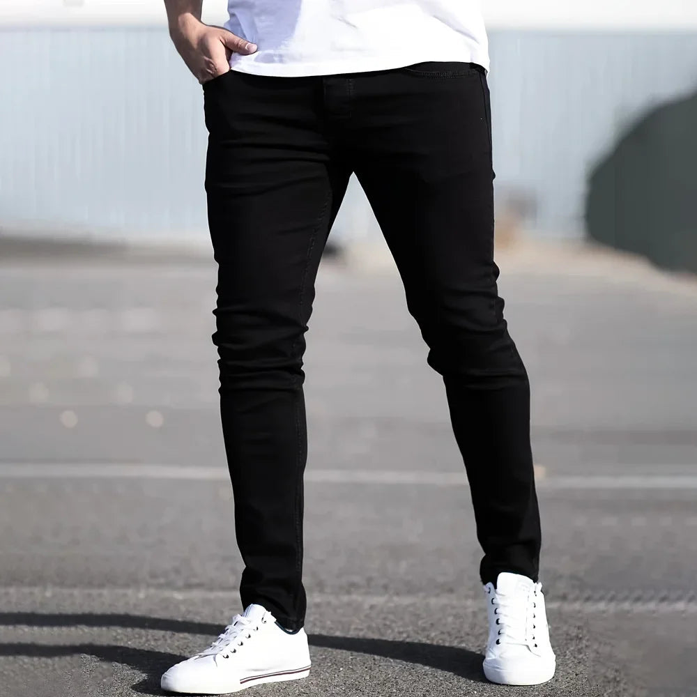 Jeans Street Casual Slim Fit Trousers Venice Collections