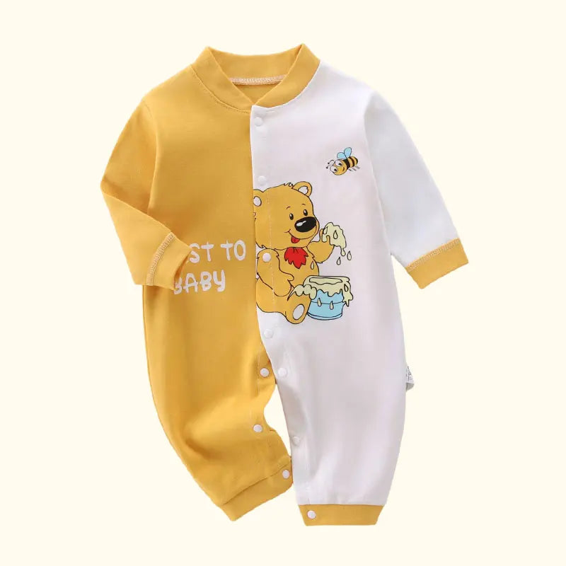 Baby Koala Jumpsuit – Soft Breathable Cotton One-Piece Venice Collections
