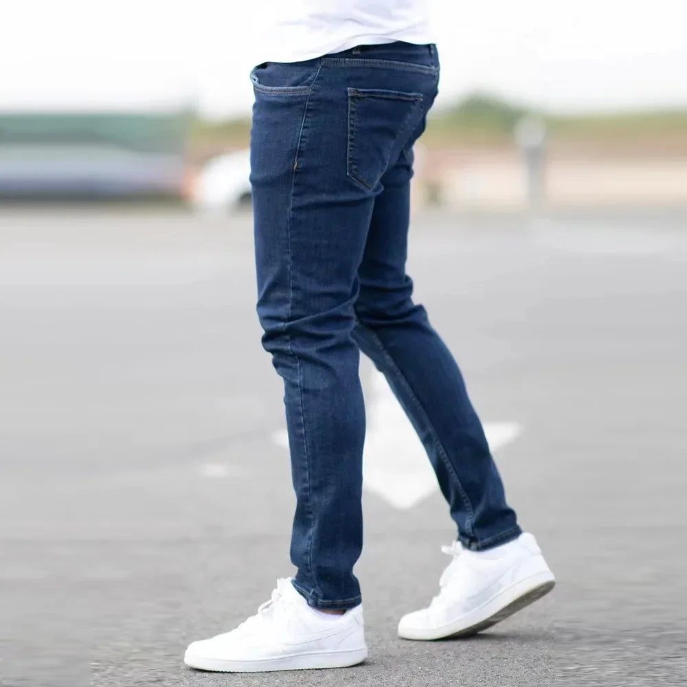 Jeans Street Casual Slim Fit Trousers Venice Collections