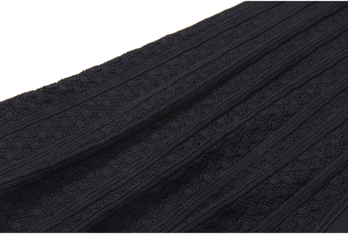 Spring And Summer New Fashion Thin Cut Hollow Lace Silver S Button Slim Fit Round Neck Sleeveless Temperament Women's Dress Venice Collections