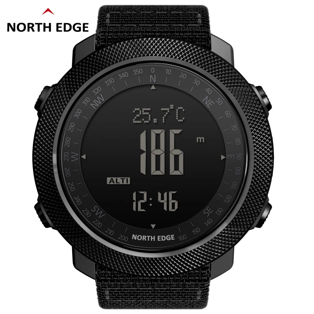Men's sport Digital watch Hours Running Swimming Military Army watches Altimeter Barometer Compass waterproof 50m Venice Collections