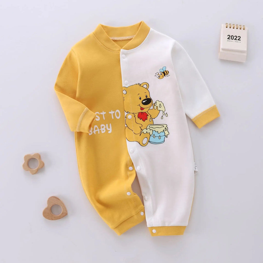 Baby Koala Jumpsuit – Soft Breathable Cotton One-Piece Venice Collections