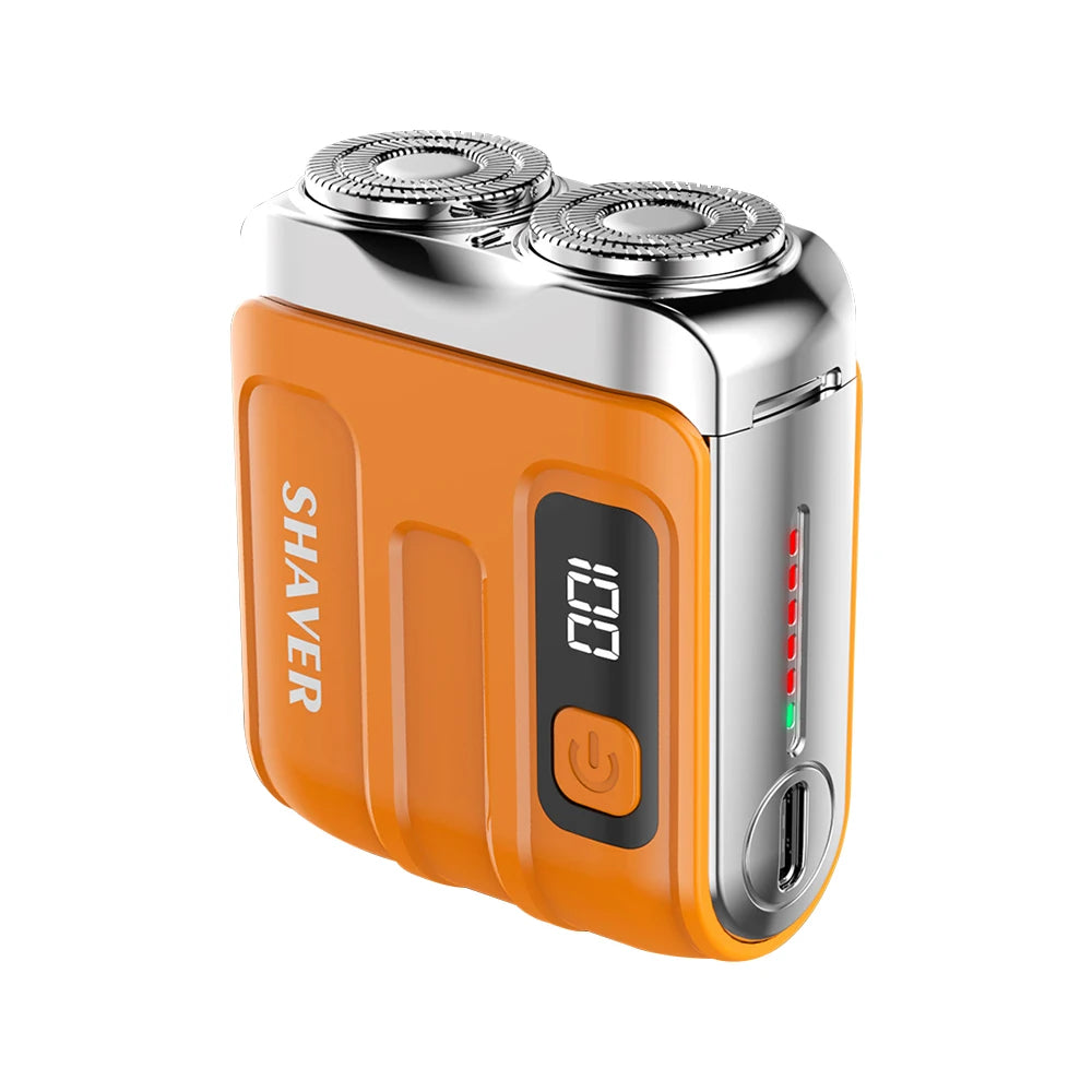Waterproof Electric Smart Shaver Travel Razor Mini Dual Blade Shaver Venice Collections