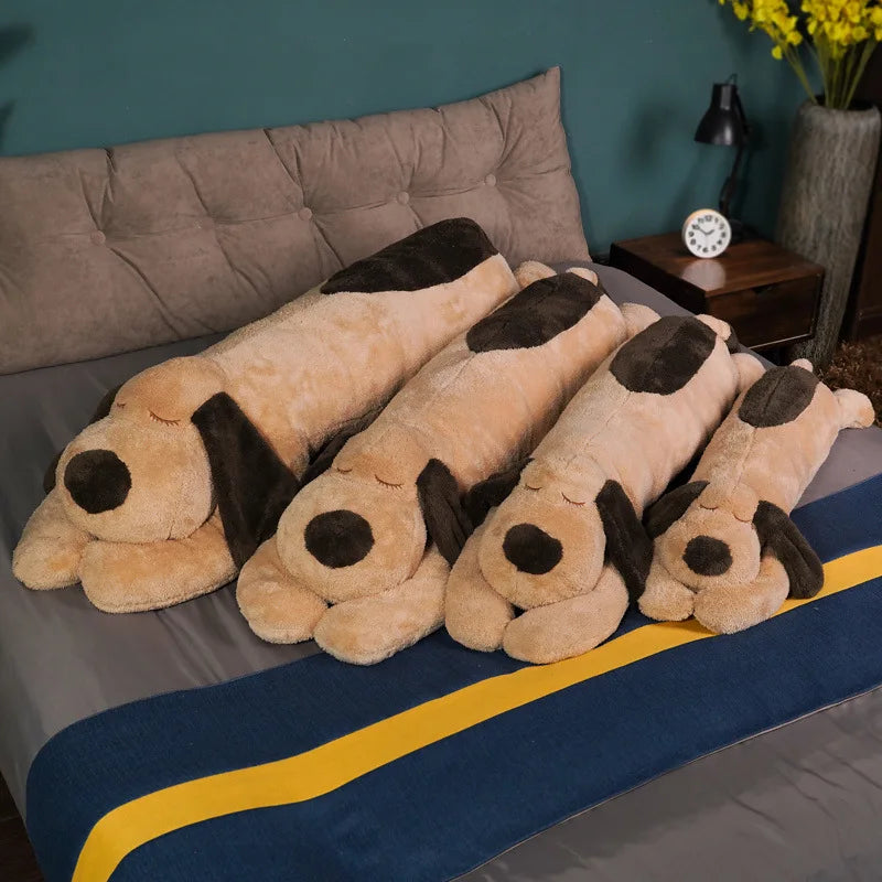 Cute Huge Long Dog Cat Plush Stuffed Animal Super Soft Puppy Hugging Pillow Cushion Decoration Sofa 100/130/150CM Kid Toy Gift Venice Collections