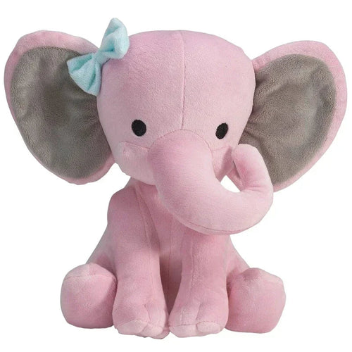 25cm Gray Elephant Plush Toy – Soft Kawaii Stuffed Pillow for Kids & Baby Room Decor Venice Collections