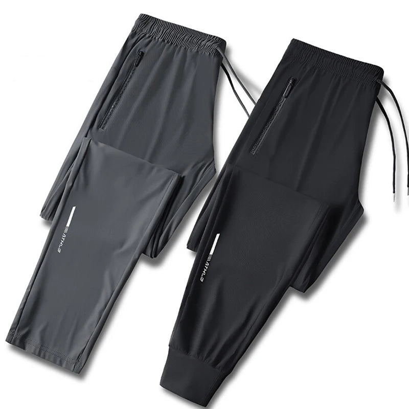 Silk Pants For Men's Summer Slim Venice Collections