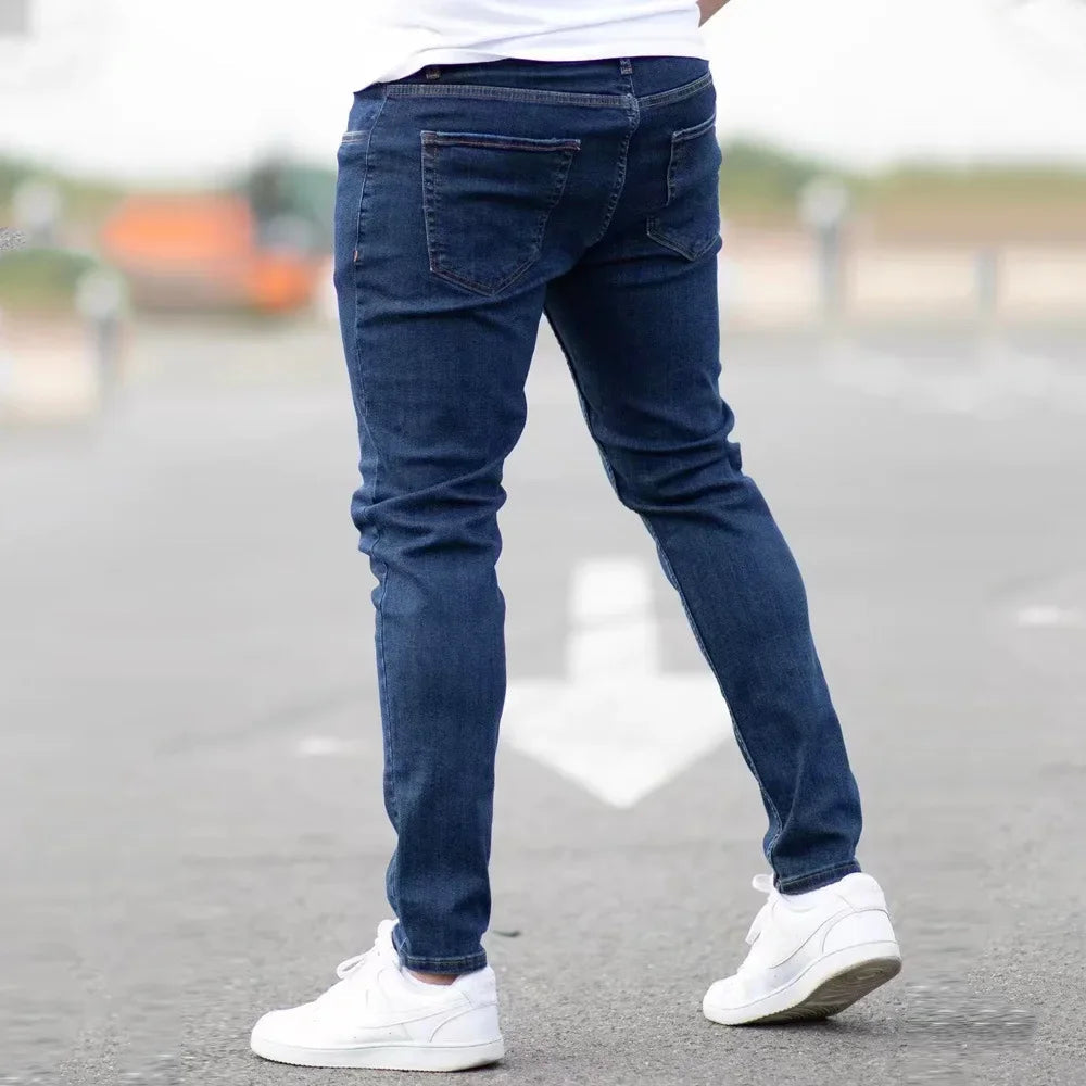 Jeans Street Casual Slim Fit Trousers Venice Collections