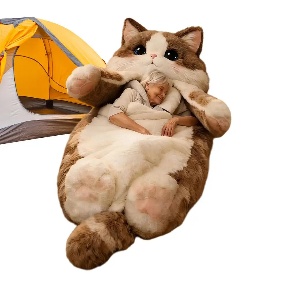 Sleeping Bag Soft Warm Room Decor Cat Venice Collections