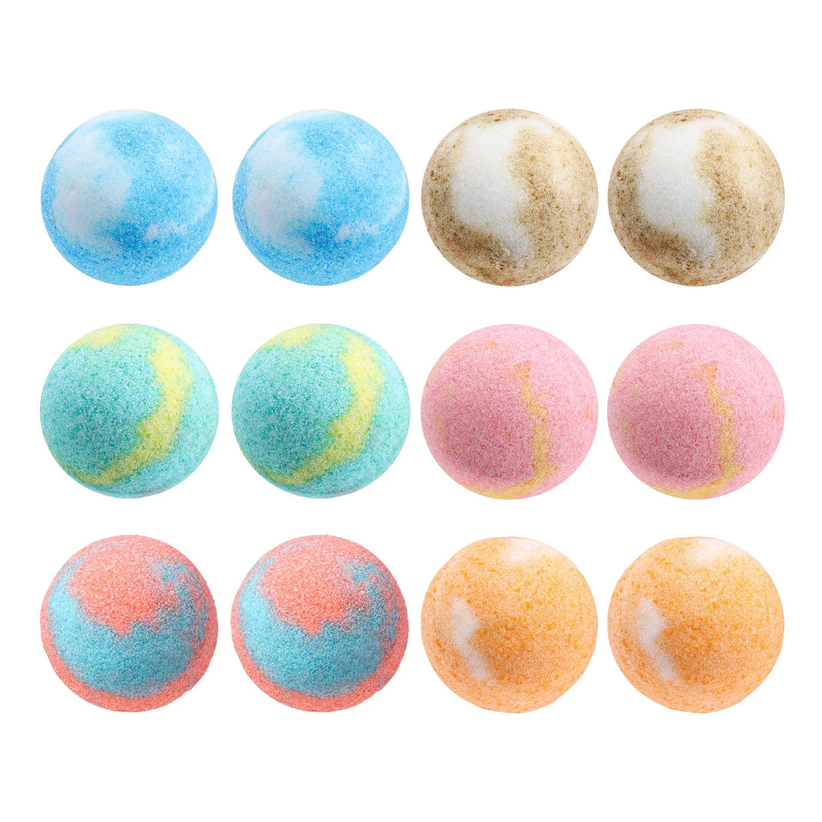 Bath Bomb Set - Sea Salt Bath Softening, Venice Collections