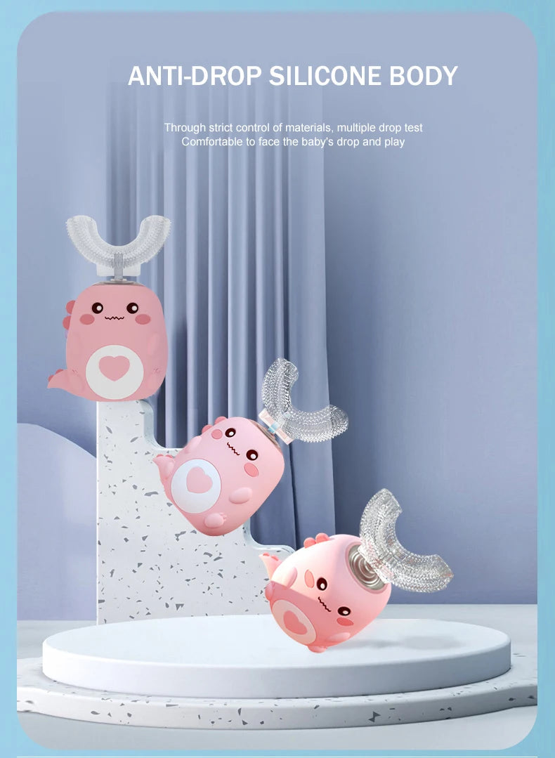 Children U-shaped Electric Toothbrush 360 Degrees Venice Collections