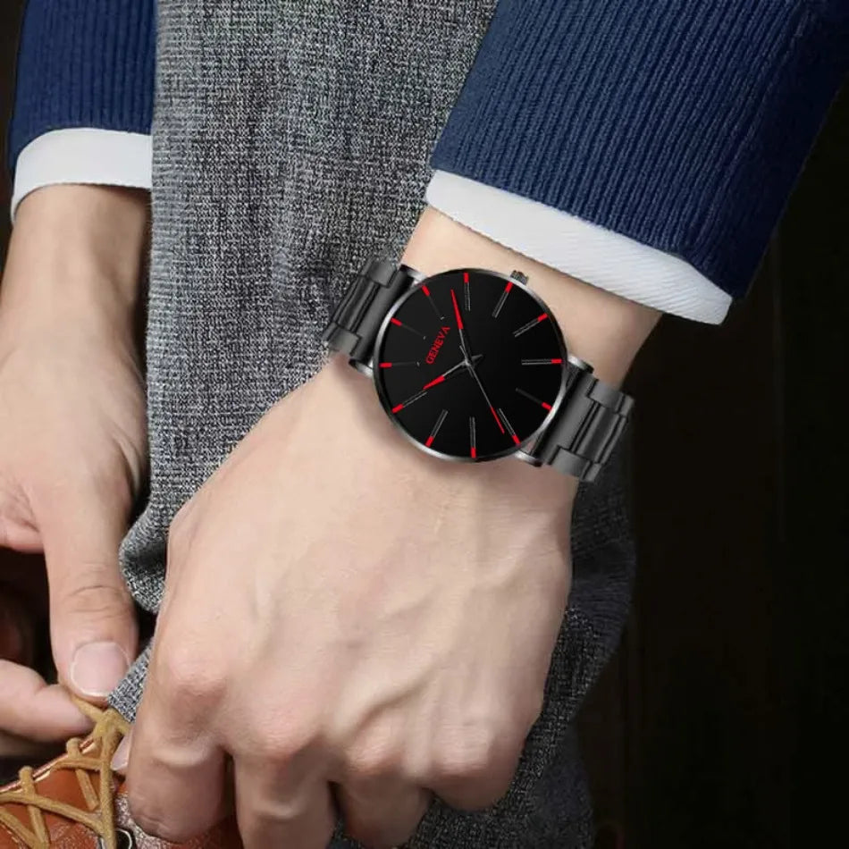 Men's Quartz Watch, Fashionable Business Venice Collections