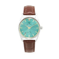Fashion Luxury Shanghai Mechanical Watch Diamond Brand Green Dial Waterproof Stainless Steel Leather Strap Mens Watch Starking Venice Collections