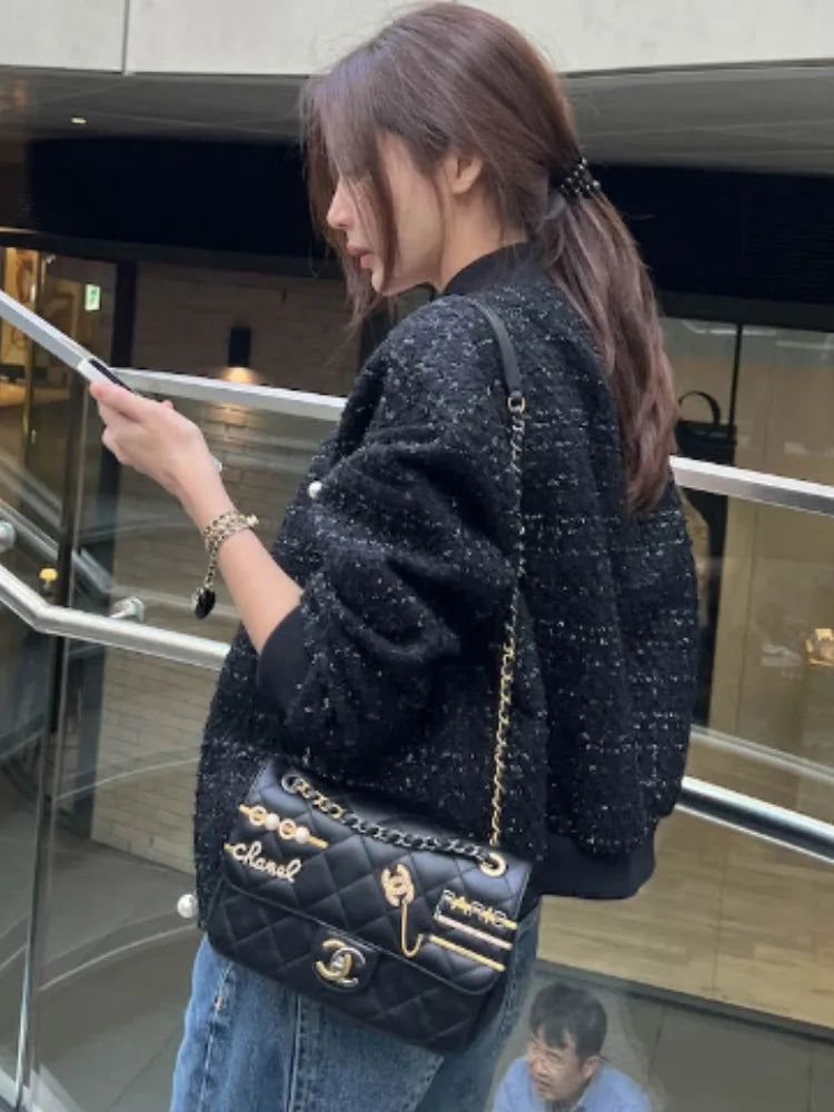 Winter Short Coat Women's Loose Long Sleeve Venice Collections