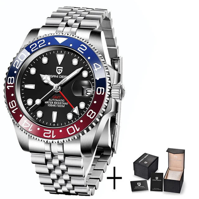 PAGANI DESIGN V3 Version GMT Watches Men's Luxury Venice Collections