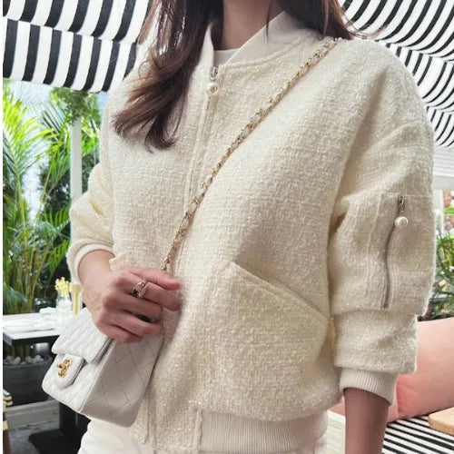 Winter Short Coat Women's Loose Long Sleeve Venice Collections
