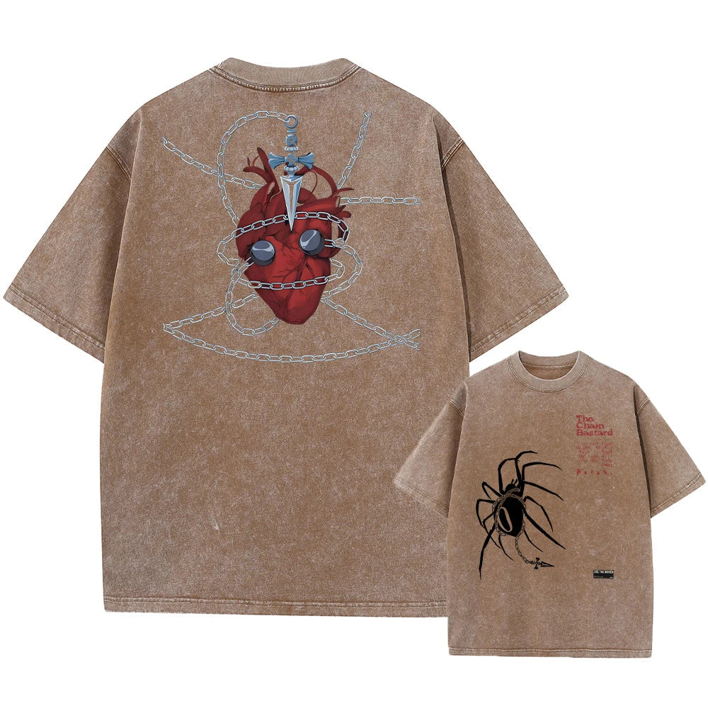 T Shirt Men Vintage T-Shirts Casual Cotton Venice Collections