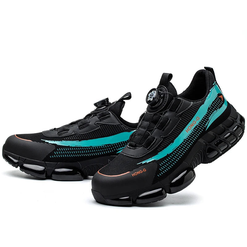 Men’s Safety Shoes – Breathable, Elastic, Odor-Resistant Work Boots Venice Collections
