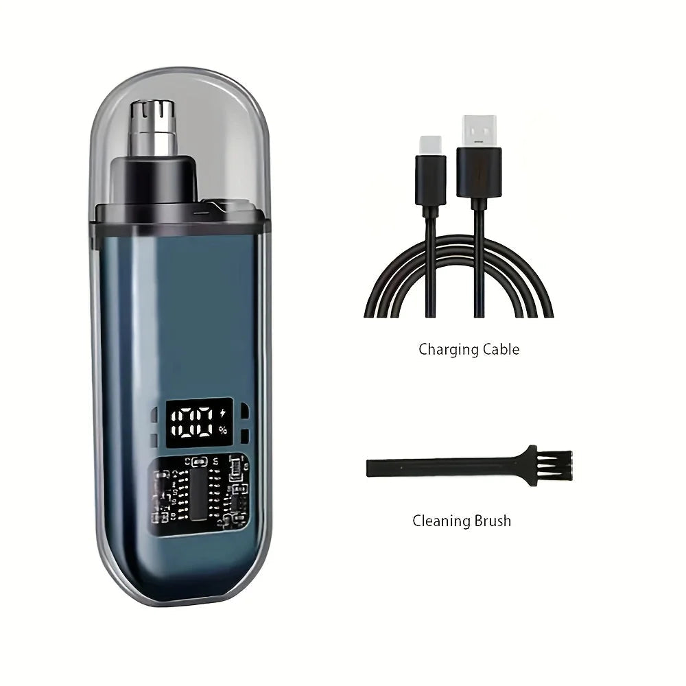 Men’s USB Rechargeable Nose & Ear Hair Trimmer – Portable Venice Collections