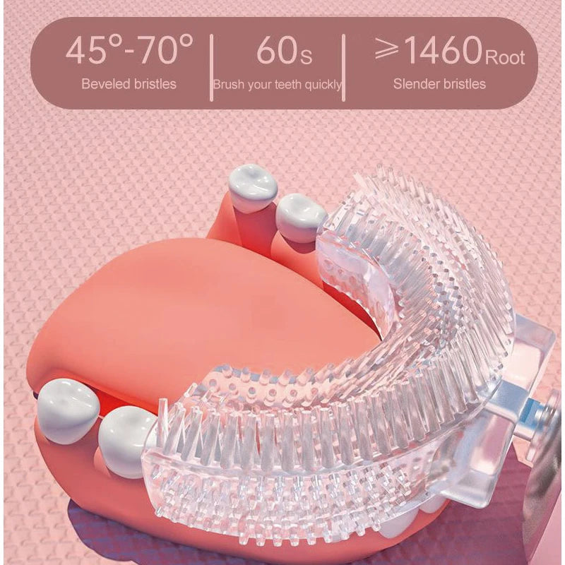 Children U-shaped Electric Toothbrush 360 Degrees Venice Collections
