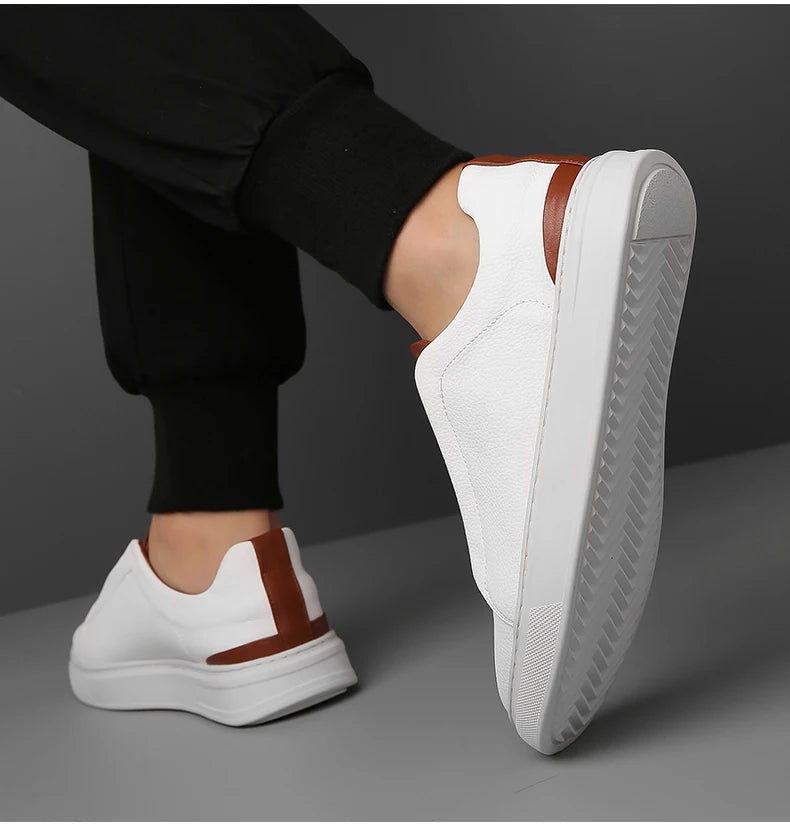 Men's Leather Casual Shoes  quality Sneakers Venice Collections