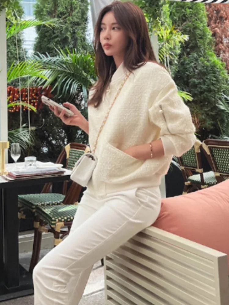 Winter Short Coat Women's Loose Long Sleeve Venice Collections